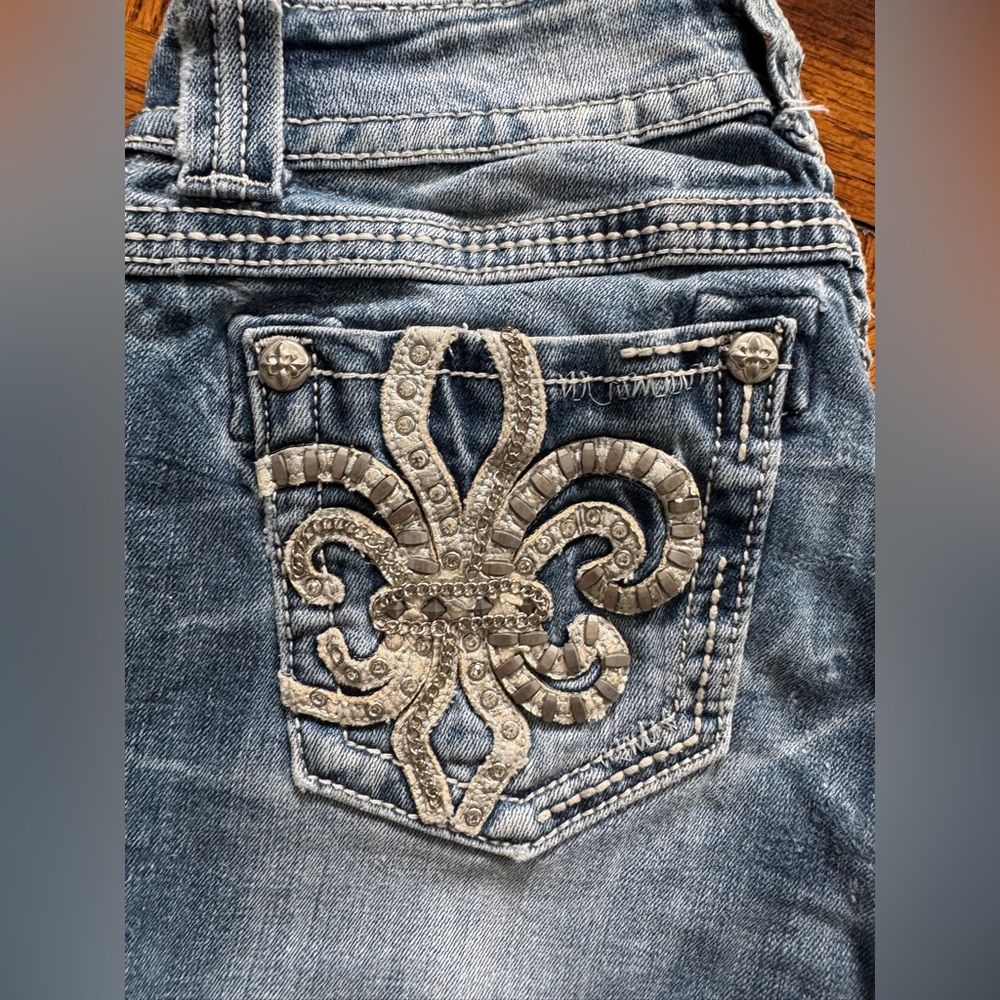 Miss Me Women's Blue Jeans size 27 inseam 33